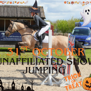 Winter Unaffiliated Show Jumping 31st October 2026